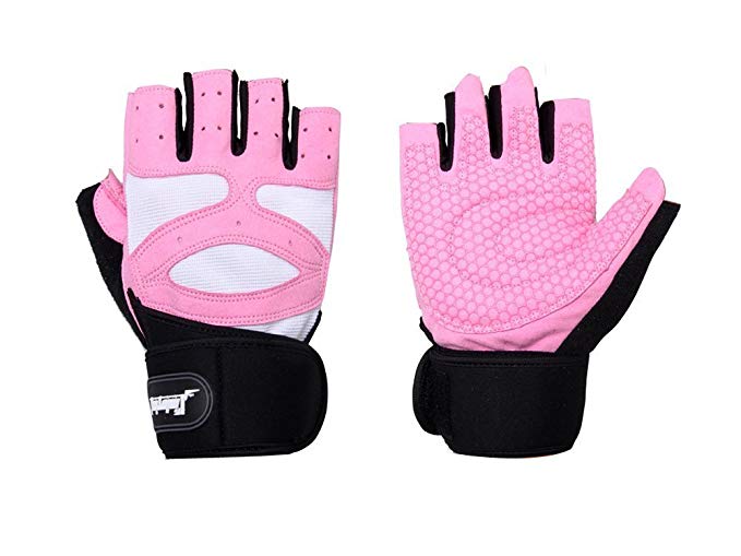 Wrokout Gloves Women ,YuBier Weight Lifting Gloves Women With Wrist Support for Gym Workout