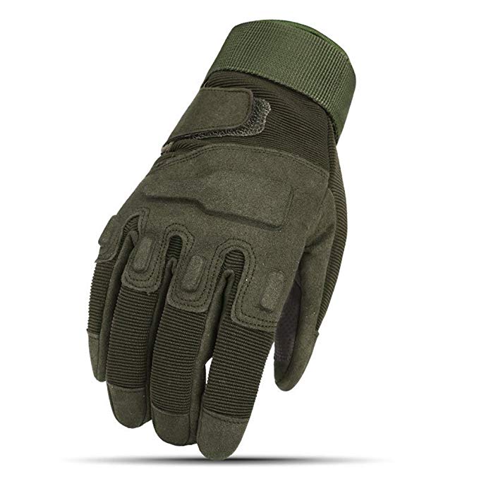 Full Finger Hard Knuckle Motorcycle Military Tactical Combat Training Army Shooting Outdoor Gloves