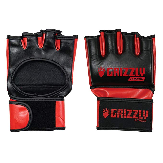 Grizzly Fitness The Grappler MMA Combat Gloves