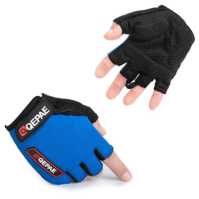 YYGIFT Anti-Slip Cycling Gloves Short Half Finger Breathable Gloves Full Finger Winter Riding Gloves with Gel Pad for Both Men and Women