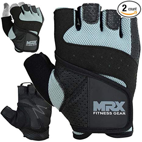 MRX BOXING & FITNESS MRX Weight Lifting Gloves Pro Series Gym Fitness Workout Bodybuilding Glove Various colors & Sizes