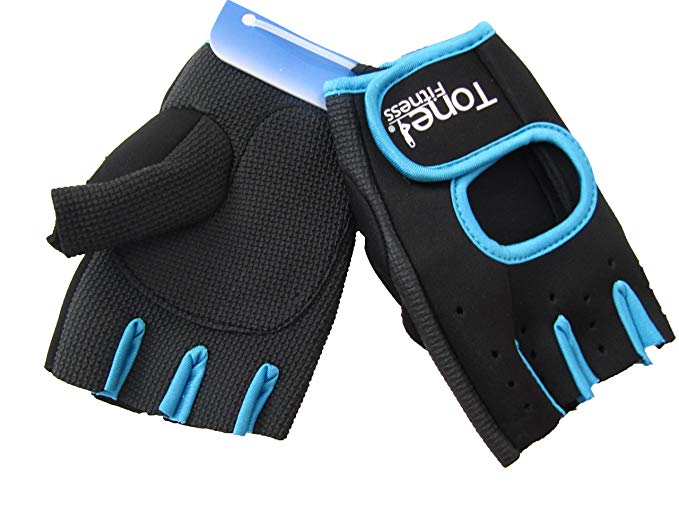 Tone Fitness HHWG-TNTEALL Tone Weightlifting Gloves-Large