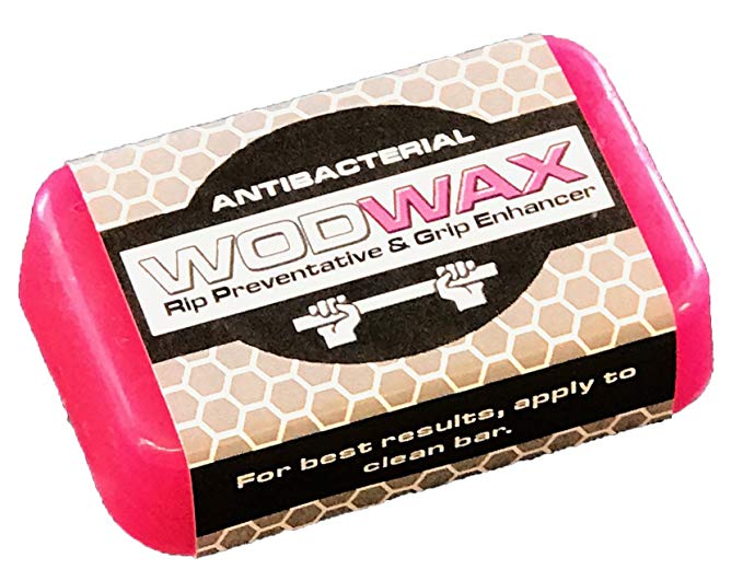 Wod Wax Antibacterial Hand Grip Enhancer & Palm Rip Preventative for Pull Ups, WODs, Gymnastics, Weightlifting. WodWax - Helps Prevent Rips and Slippage without bulky gloves and grips.