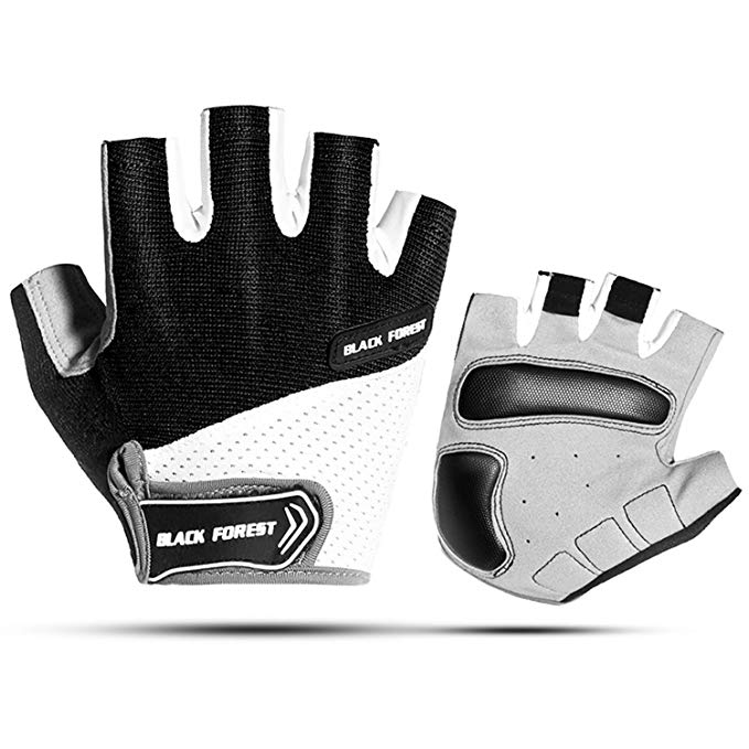 HAKE Weight Lifting Gloves with Built-In Wrist Wraps, Full Palm Protection & Extra Grip. Great for Pull Ups, Cross Training, Fitness, WODs & Weightlifting