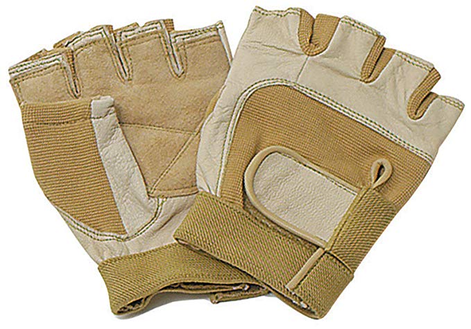 Director's Showcase (DSI) Fingerless Leather Color Guard Gloves by