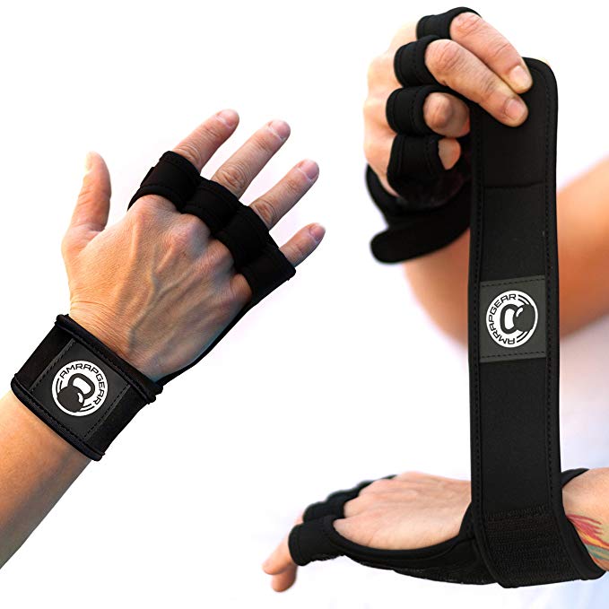AMRAP Gear Ultimate Cross Training Gloves Gym Workout Hand Protectors, Weightlifting WOD Wraps For Men & Women, Stylish & Comfortable Exercise Wrist Guards