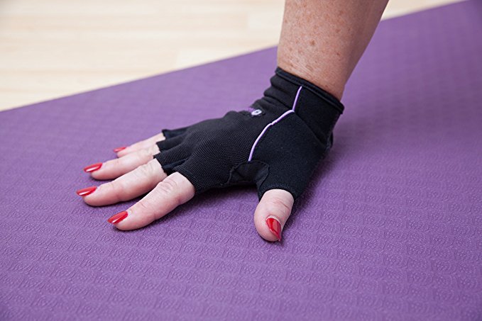 Wrist Assured Gloves Pro Style-Gel Padded Gloves, Workout Gloves with Wrist Support, Yoga Gloves, Pilates Gloves